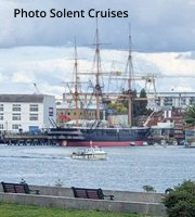 Gosport View of Portsmouth Harbour.photo courtesy Solent Cruises