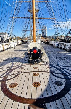HMS Warrior.  photo courtesy of Steve Wenham