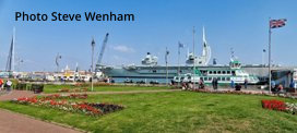 Gosport View of Portsmouth Harbour.photo courtesy Steve Wenham